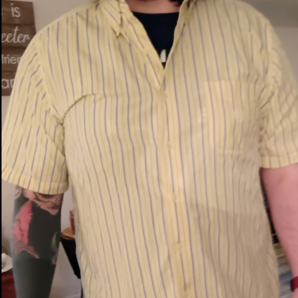 Chaps Ralph Lauren short sleeve sport shirt.